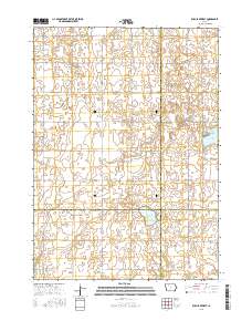 Rush Lake West 2015 topographic map thumbnail