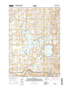 Ruthven 2015 topographic map thumbnail
