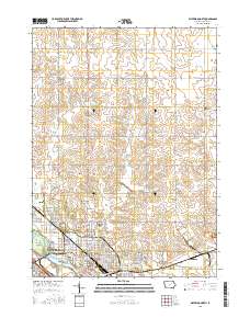 Waterloo North 2015 topographic map thumbnail