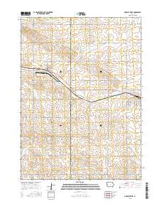 Odebolt West 2015 topographic map thumbnail