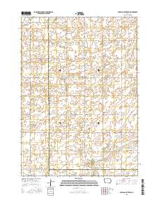 Buffalo Center SW 2015 topographic map thumbnail