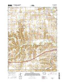 Adel 2015 topographic map thumbnail