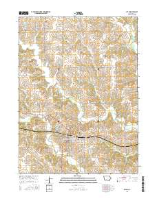 Afton 2015 topographic map thumbnail