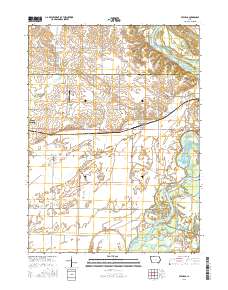 Atalissa 2015 topographic map thumbnail
