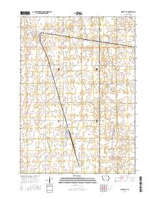 Albert City 2015 topographic map thumbnail