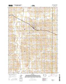 Aurelia 2015 topographic map thumbnail