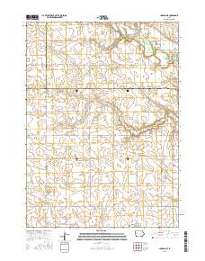 Carroll NE 2015 topographic map thumbnail