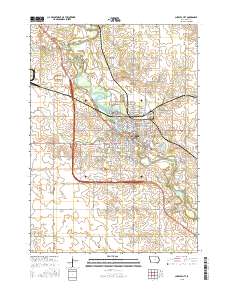 Charles City 2015 topographic map thumbnail