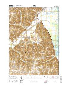 New Albin 2015 topographic map thumbnail