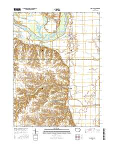 Oakville 2015 topographic map thumbnail
