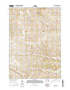 Postville NW 2015 topographic map thumbnail