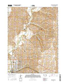 Red Oak North 2015 topographic map thumbnail