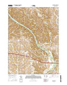 Rochester 2015 topographic map thumbnail