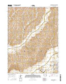 Shenandoah West 2015 topographic map thumbnail