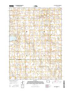Rush Lake East 2015 topographic map thumbnail
