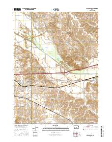 Mitchellville 2015 topographic map thumbnail