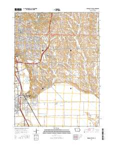 Sergeant Bluff 2015 topographic map thumbnail