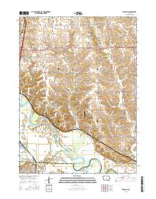 Rising Sun 2015 topographic map thumbnail