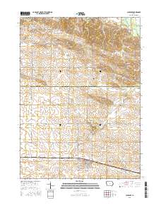 Clarence 2015 topographic map thumbnail