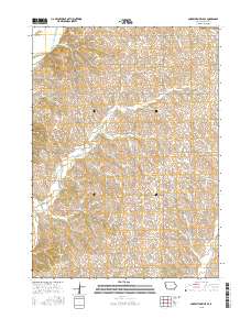 Correctionville SE 2015 topographic map thumbnail