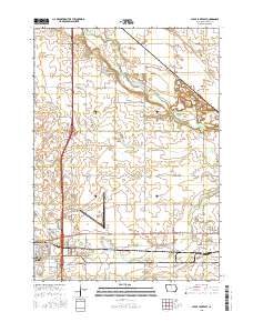 Clear Lake East 2015 topographic map thumbnail