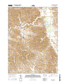 Goose Lake 2015 topographic map thumbnail