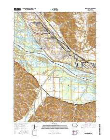 Green Island 2015 topographic map thumbnail