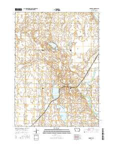 Cornelia 2015 topographic map thumbnail