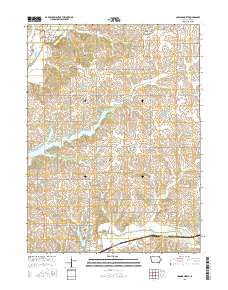 Corning North 2015 topographic map thumbnail