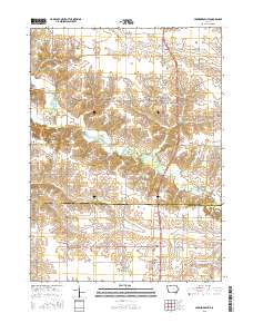 Crawfordsville 2015 topographic map thumbnail