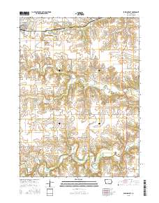 Earlham East 2015 topographic map thumbnail