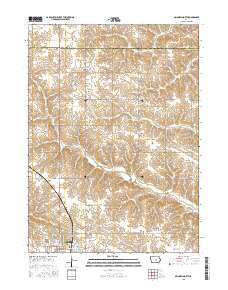 Grinnell North 2015 topographic map thumbnail