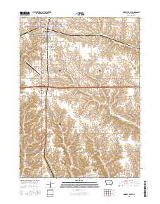 Grinnell South 2015 topographic map thumbnail