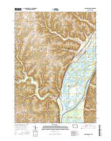 Harpers Ferry 2015 topographic map thumbnail