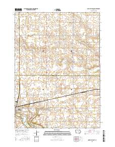 Iowa Falls East 2015 topographic map thumbnail