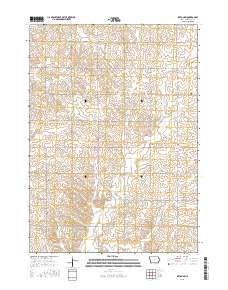 Ireton SW 2015 topographic map thumbnail