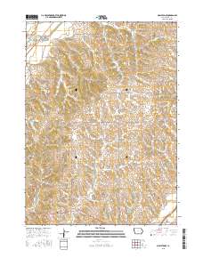 Mapleton SE 2015 topographic map thumbnail