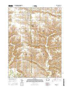 Keota 2015 topographic map thumbnail