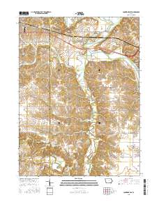 Lockridge East 2015 topographic map thumbnail