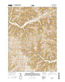 La Motte 2015 topographic map thumbnail