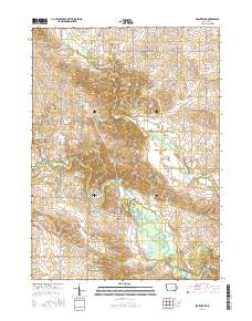 Prairieburg 2015 topographic map thumbnail
