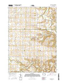 Saint Lucas 2015 topographic map thumbnail