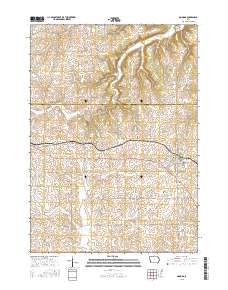 Monona 2015 topographic map thumbnail