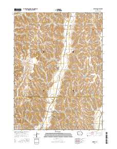 Mineola 2015 topographic map thumbnail