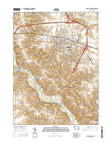 Mount Pleasant 2015 topographic map thumbnail