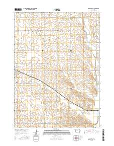Odebolt East 2015 topographic map thumbnail