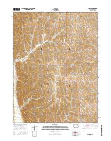 Tabor SW 2015 topographic map thumbnail