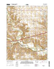 Waukee 2015 topographic map thumbnail