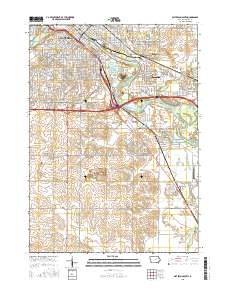 Waterloo South 2015 topographic map thumbnail