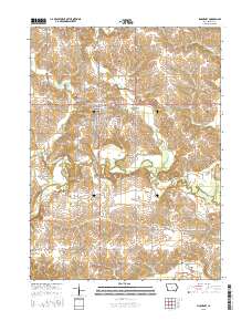 Sigourney 2015 topographic map thumbnail